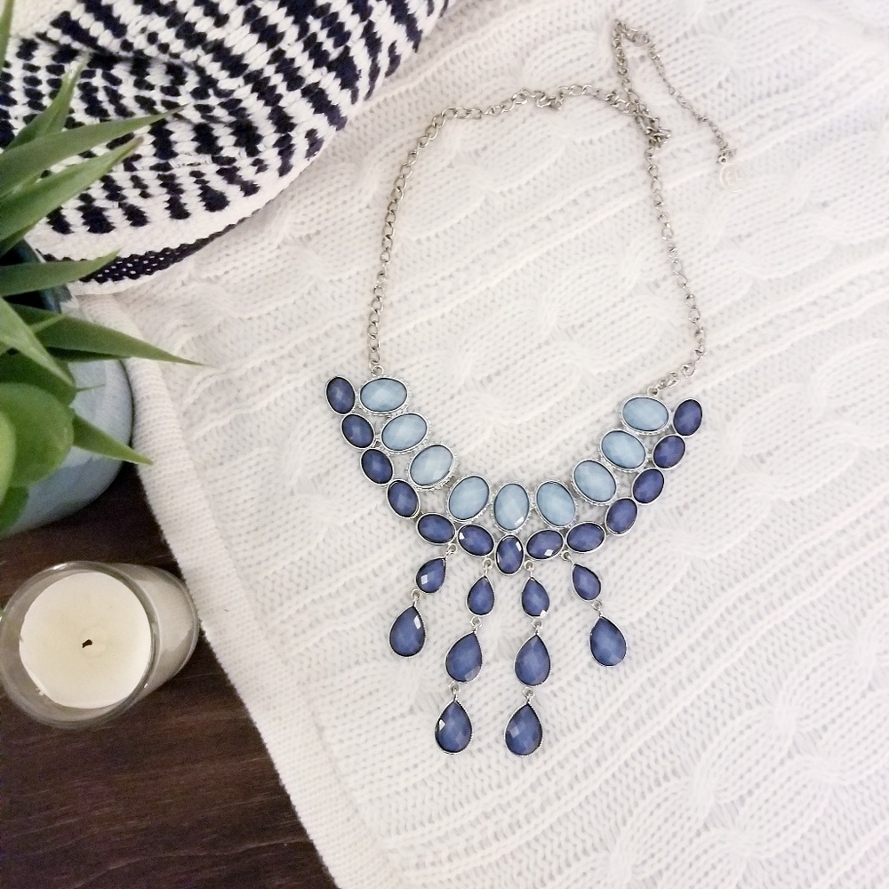 Blue necklace